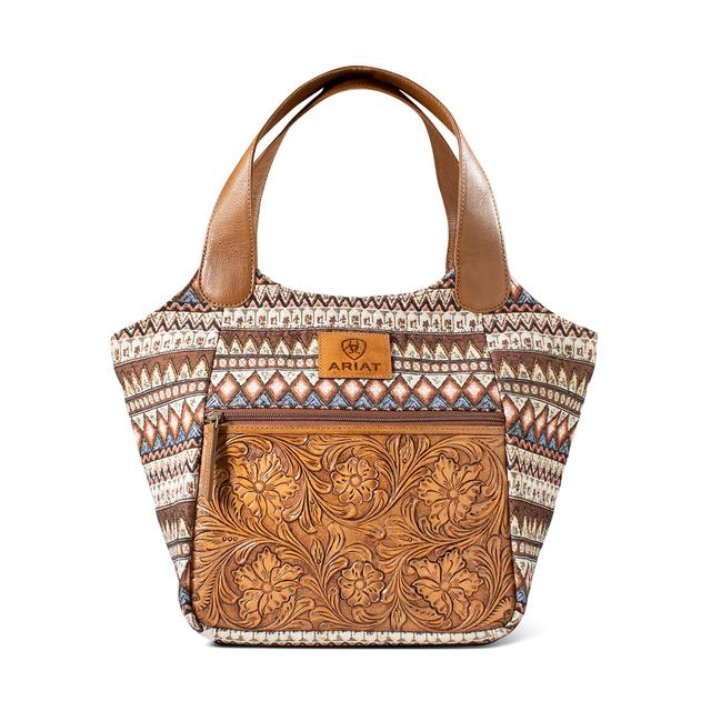 Ariat - Women's Geometric Print Shoulder Bag