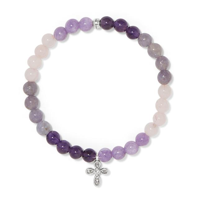 Brighton - Enchanting Cross Stretch Bracelet in Oblong IL