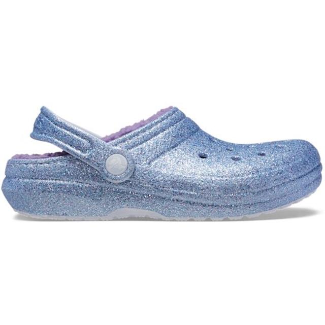 Crocs - Kid's Classic Lined Glitter Clog in Loveland CO