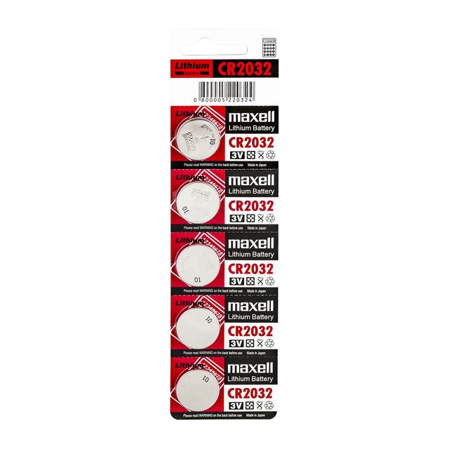 Trek - Bontrager CR2032 Computer Battery 5-Pack in Los Angeles CA