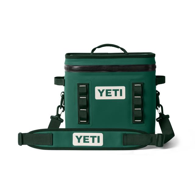 YETI - Hopper Flip 12 Soft Cooler - Black Forest Green