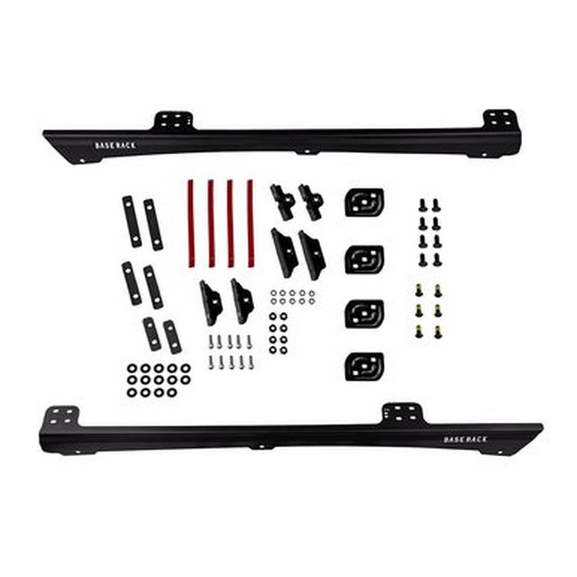 ARB USA Brand - BASE Rack Mount Kit with Deflector 17923010 | Toyota Tacoma (2016-2023) | Black | Aluminum