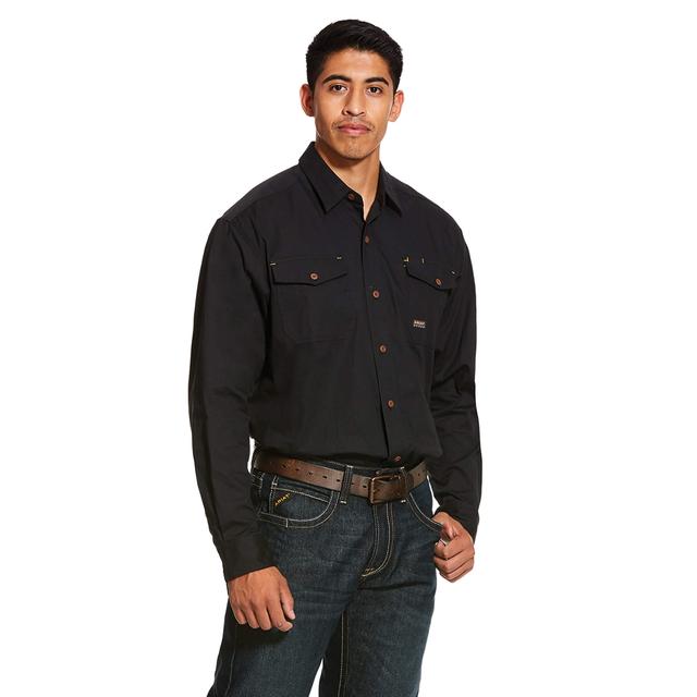 Ariat - Men's Rebar Made Tough DuraStretch Classic Fit Work Shirt in Indianapolis IN