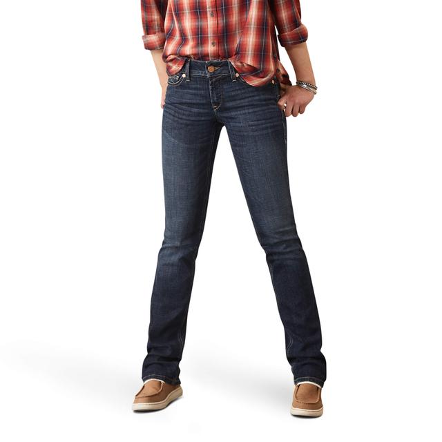 Ariat - Women's R.E.A.L. Perfect Rise Aubree Straight Jean in Gas City IN