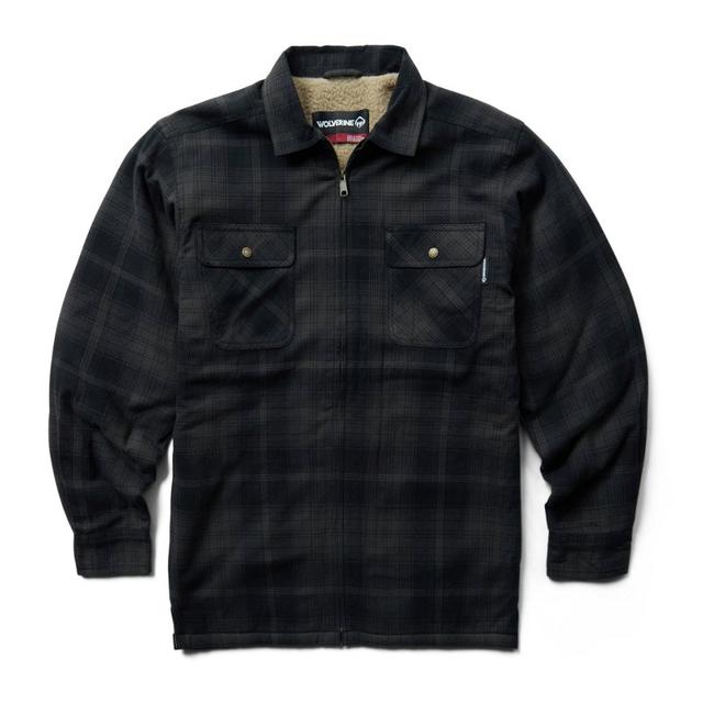 Wolverine - Hastings Sherpa Lined Zip Shirt-Jac in Durham NC