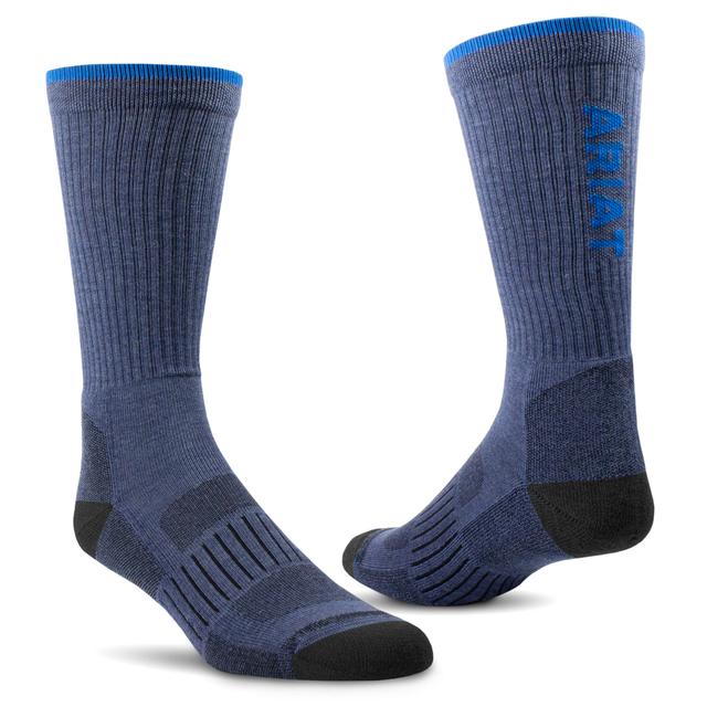 Ariat - Women's High Performance Crew Tek Work Sock 2 Pair Pack
