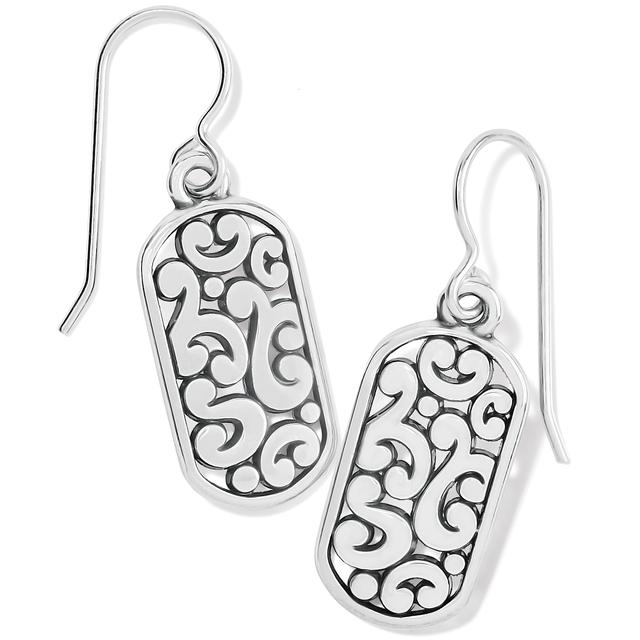 Brighton - Contempo Token Tag French Wire Earrings in Turlock CA