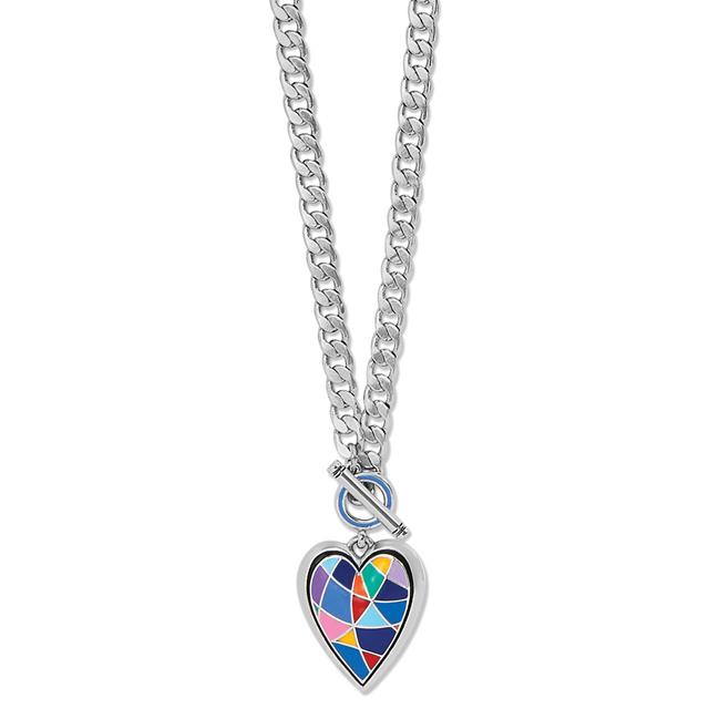 Brighton - Colormix Heart Toggle Necklace