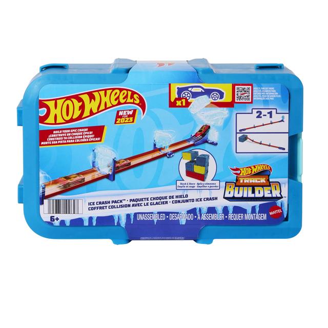 Mattel - Hot Wheels Track Builder Ice Crash Pack in Freeman SD