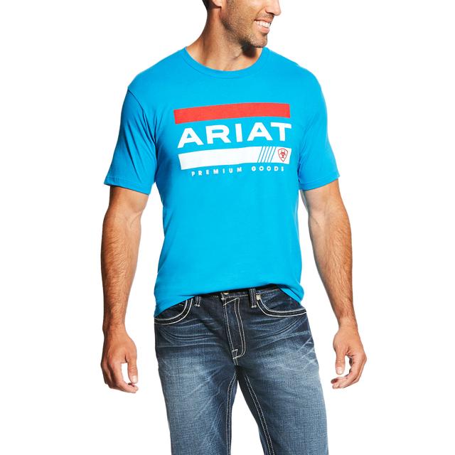 Ariat - Men's Bar Stripe T-Shirt in Indianapolis IN