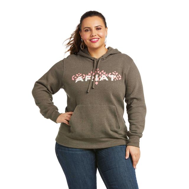 Ariat - Women's REAL Arm Logo Hoodie in Durham NC