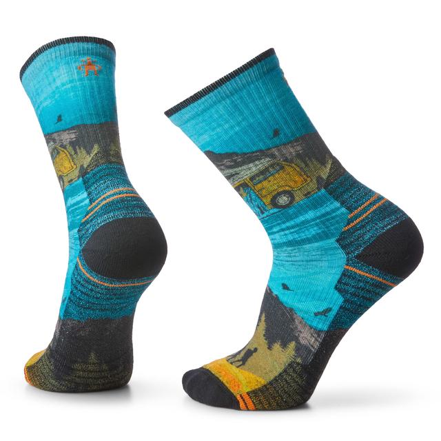 Smartwool - Hike Light Cushion Great Excursion Print Crew Socks in Rancho Cucamonga CA