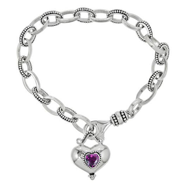 Brighton - Buddha Alexandrite Heart Bracelet