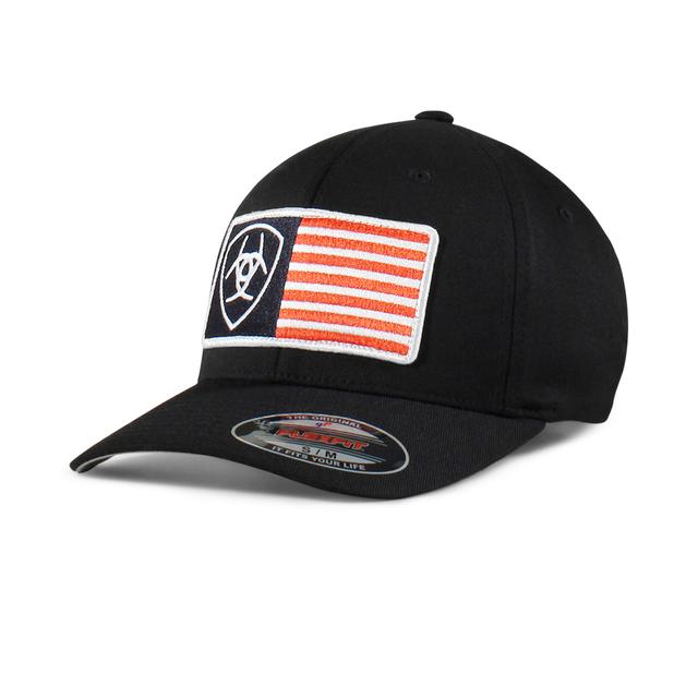 Ariat - Men's Usa flag patch shield cap in Rancho Cucamonga CA