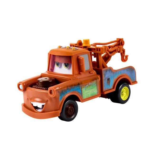 Mattel - Disney And Pixar Cars Moving Moments Mater Toy Truck With Moving Eyes & Mouth