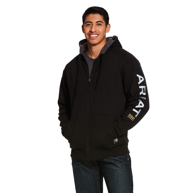 Ariat - Men's Rebar All-Weather Full Zip Hoodie