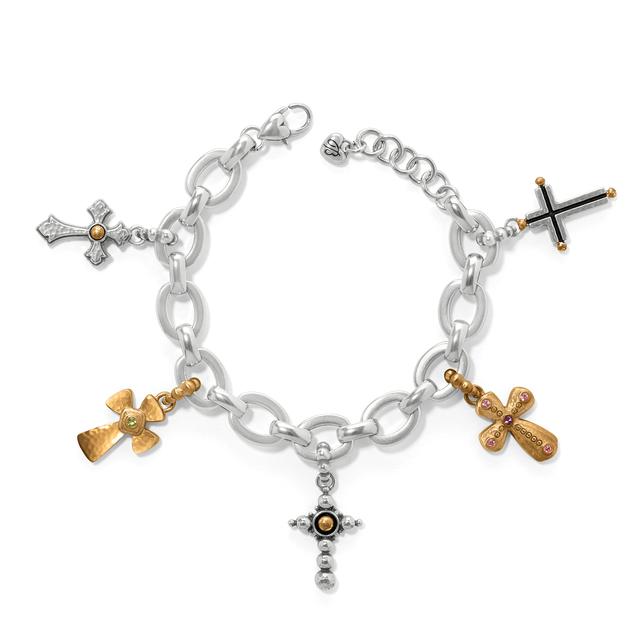 Brighton - Majestic Cross Charm Bracelet