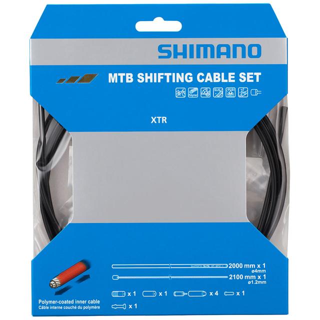 Shimano Cycling - OT-SP41 Mtb Polymer Coated Shift Cable Set for Rear Derailleur Only in Durham NC