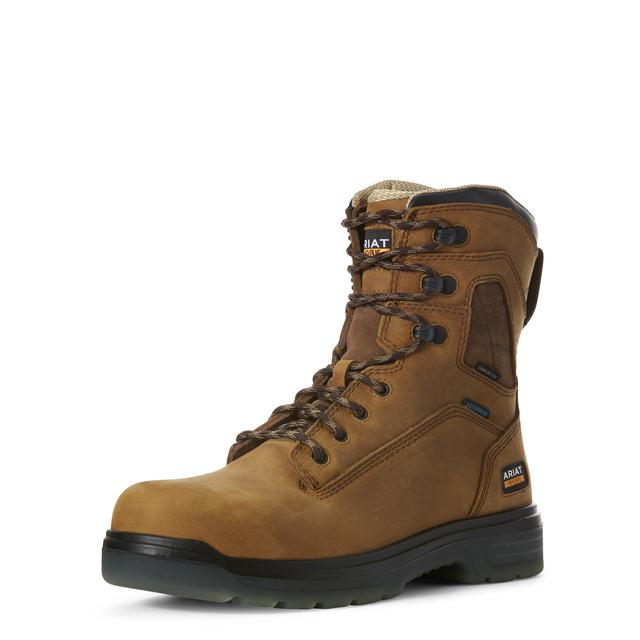 Ariat - Men's Turbo 8" Waterproof Carbon Toe Work Boot