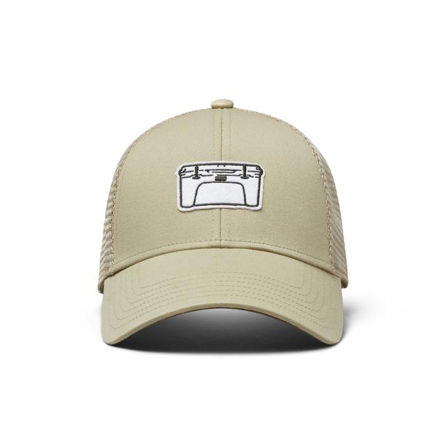 YETI - Tundra Badge Low Pro Trucker Hat - Khaki in South Sioux City NE