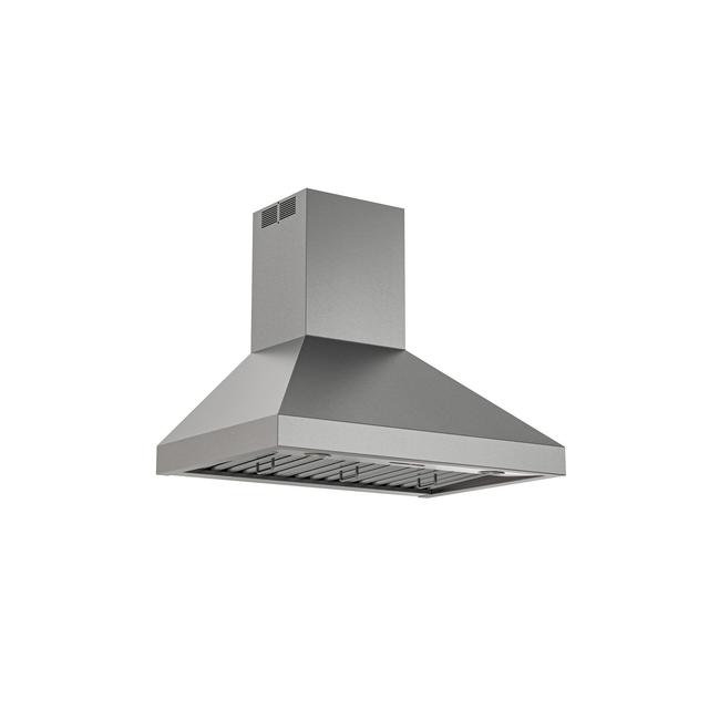 Broan-NuTone - Chimney Range Hood with IQ12 Blower System, 1500 Max Blower CFM, Stainless Steel in Marysville CA