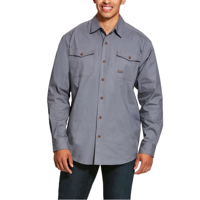 Ariat - Men's Rebar Made Tough DuraStretch Classic Fit Work Shirt in Lafayette CO