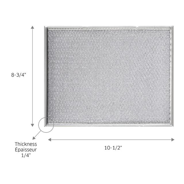 Broan-NuTone - 46000/42000/40000/F40000/BU2/BU3 Series Externally Vented Range Hood Aluminum Filter in Big Spring-TX