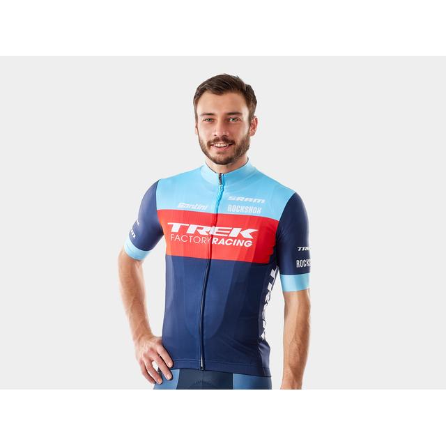 Santini - Trek Factory Racing Men's XC Team Replica Cycling Jersey