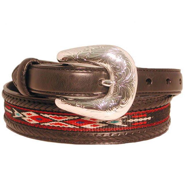 Brighton - Laced Ribbon Inlay Belt in Alma MI