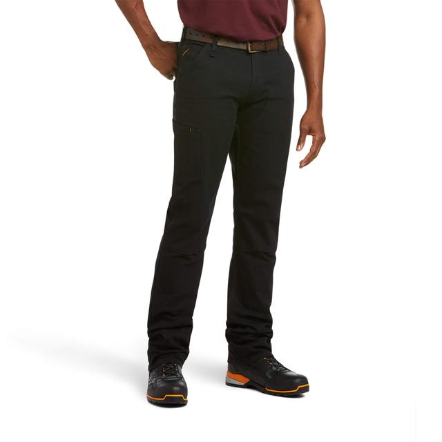 Ariat - Men's Rebar M4 Low Rise DuraStretch Made Tough Double Front Stackable Straight Leg Pant