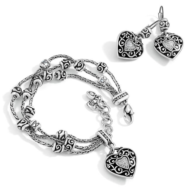 Brighton - Reno Heart Bracelet Gift Set in Alma MI