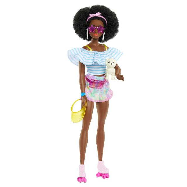 Mattel - Barbie Doll With Roller Skates, Fashion Accessories And Pet Puppy in Tucson AZ