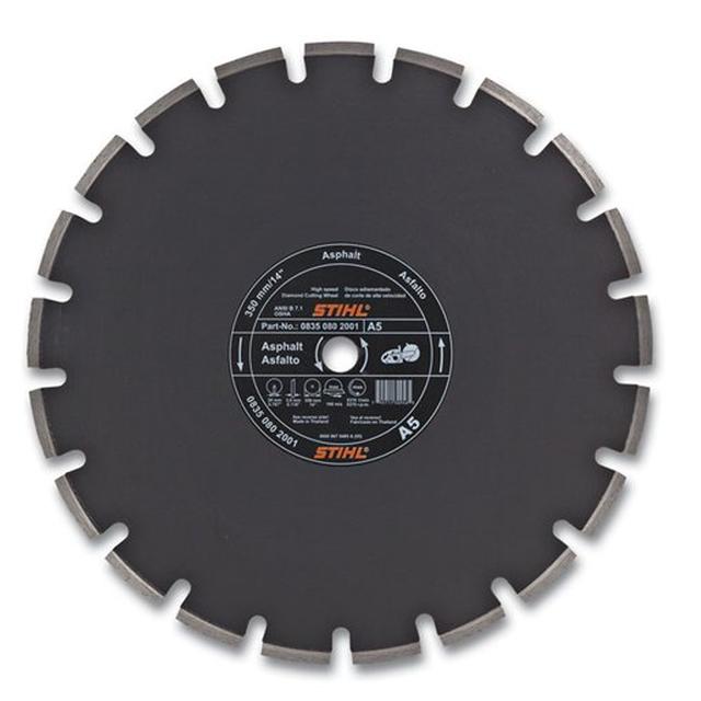 STIHL - D-A 05 Diamond Wheel for Asphalt - Economy Grade - 14" diameter, 20mm arbor in Raleigh NC