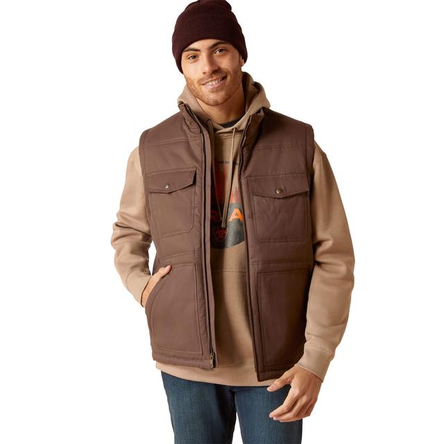 Ariat - Men's Grizzly 2.0 Canvas Conceal and Carry Vest