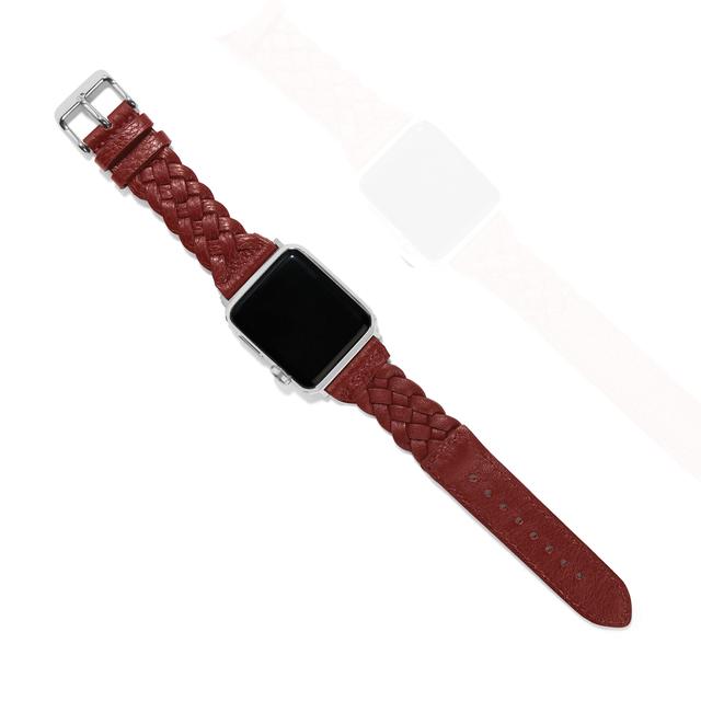 Brighton - Sutton Braided Leather Watch Band in La Habra CA