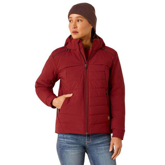 Ariat - Womens Rebar Valkyrie Stretch Canvas Insulated Jacket in Lexington KY