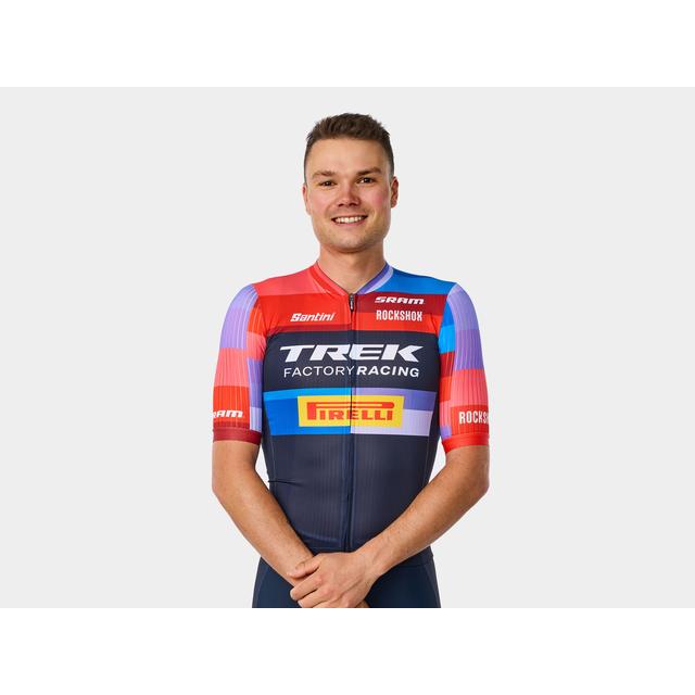 Santini - Trek Factory Racing Men's Team Replica Cycling Jersey