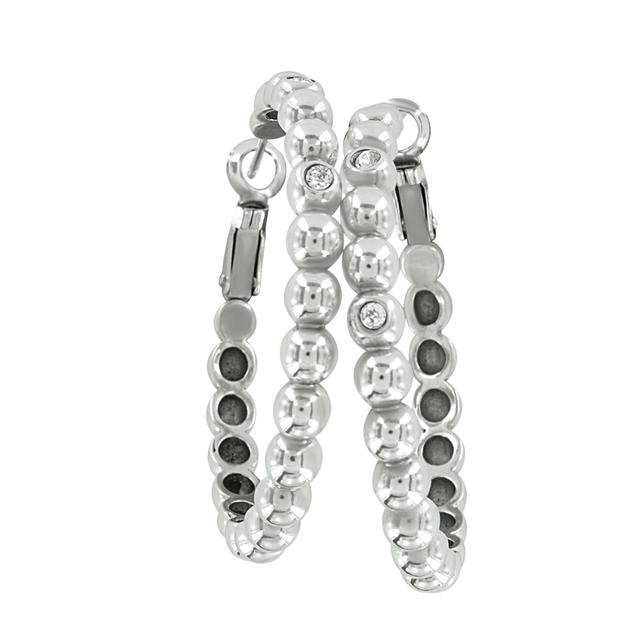 Brighton - Twinkle Granulation Large Hoops