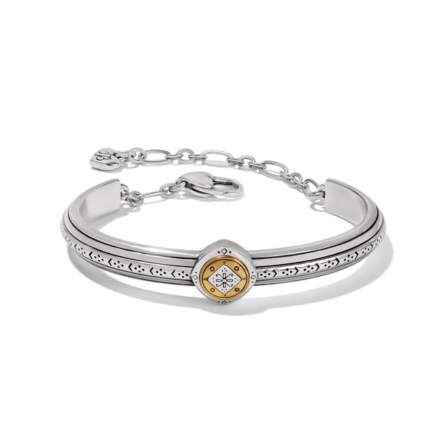 Brighton - Mosaic Two Tone Bar Bracelet in Alma-MI