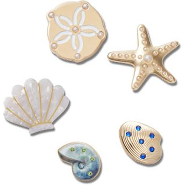 Crocs - Gold Seashell 5 Pack in Cypress TX