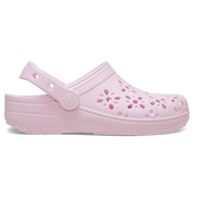 Crocs - Kids' Classic Floral Cut-Out Clog