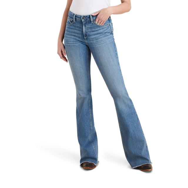 Ariat - Women's R.E.A.L. High Rise Annie Flare Jean in Sidney OH