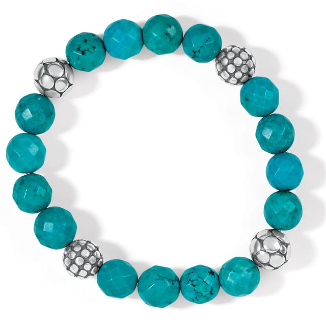 Brighton - Pebble Turquoise Stretch Bracelet