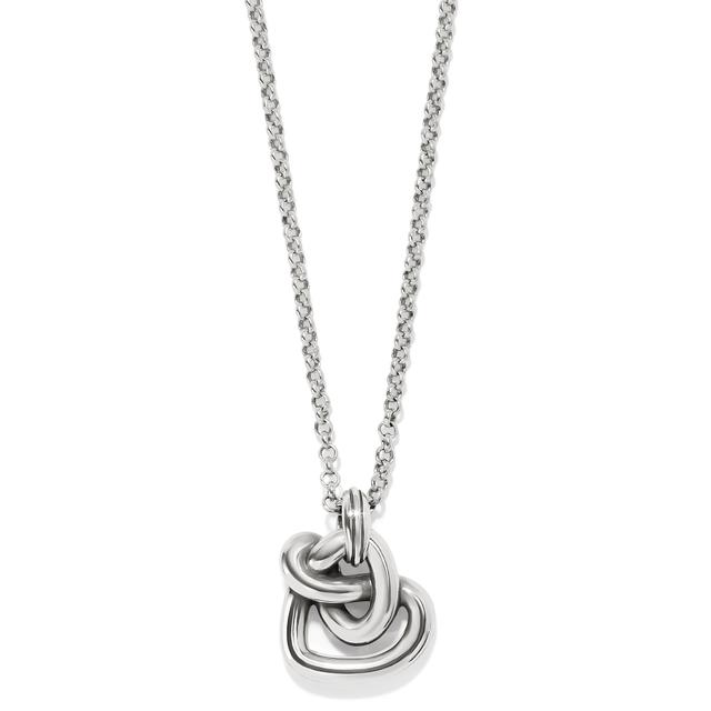 Brighton - Interlok Curve Heart Necklace