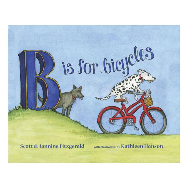 Buddy Pegs - B is for Bicycles: Children's Alphabet Book in Medicine Hat Ab
