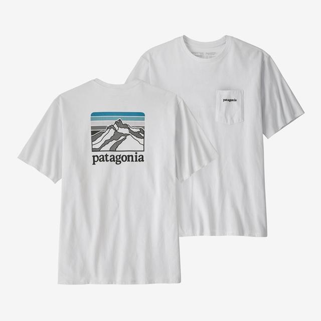 Patagonia - Men's Line Logo Ridge Pocket Responsibili-Tee in Concord NC