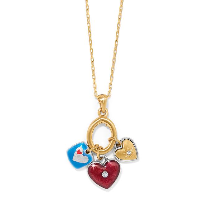 Brighton - One Heart Color Short Necklace