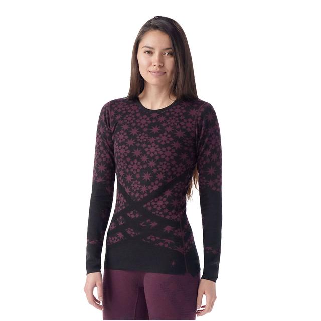 Smartwool - Women's Intraknit Thermal Merino Base Layer Pattern Crew in Gas City IN