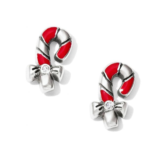 Brighton - Christmas Candy Cane Mini Post Earrings