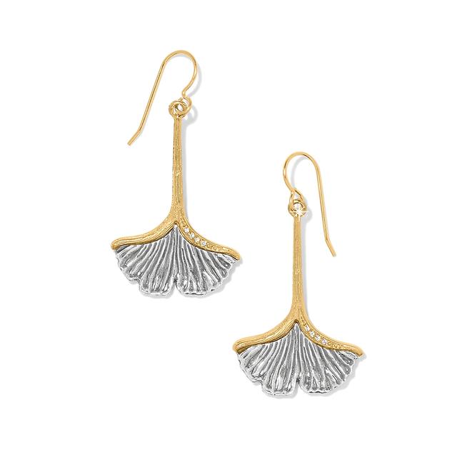 Brighton - Everbloom Ginkgo French Wire Earrings